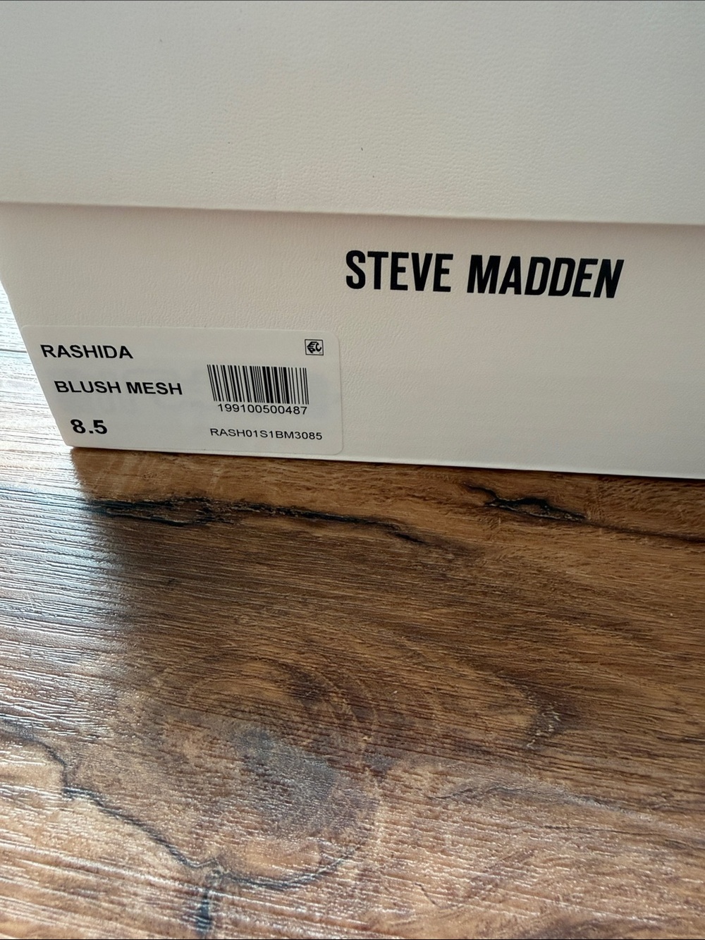 Steve Madden Rashida Blush Mesh Ruched Over-the-Knee Stiletto Boots 8.5 - Picture 13 of 13